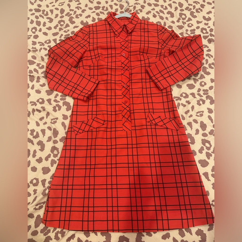Handmade vintage 70s dress